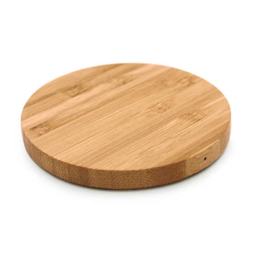 Bamboo Qi Charging Pad