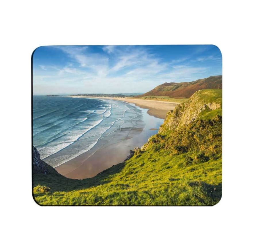 Dual-Thickness Mouse Pad