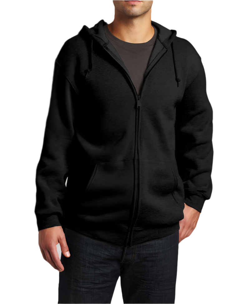 Adults Hoodie With Zipper