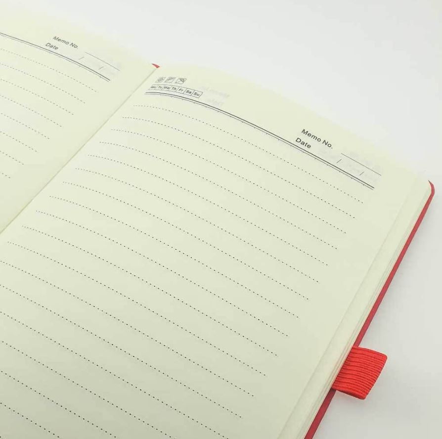 Notebook with Elastic Band & Pen Holder – Smart Holder Edition