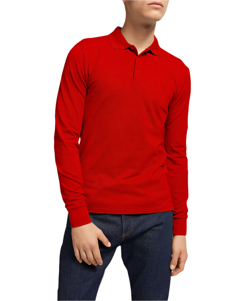 Adults Long Polo Shirts