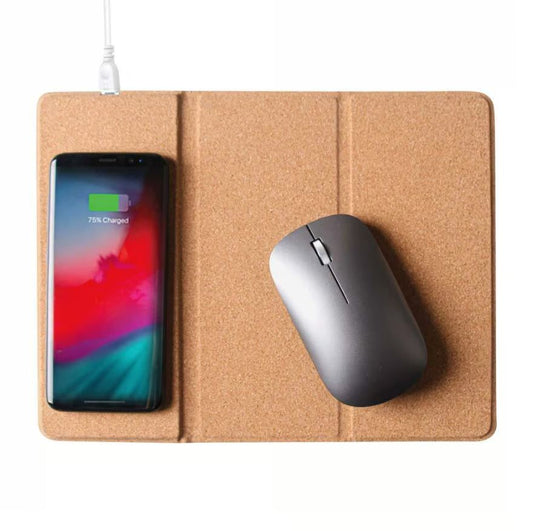 2-in-1 Wireless Charging Mouse Pad