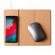 2-in-1 Wireless Charging Cork Mouse Pad