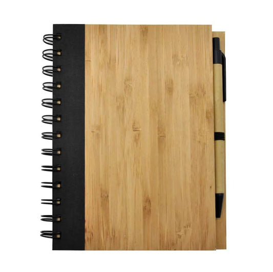 Notebook with Bamboo Pen