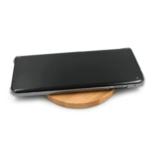 Bamboo Qi Charging Pad