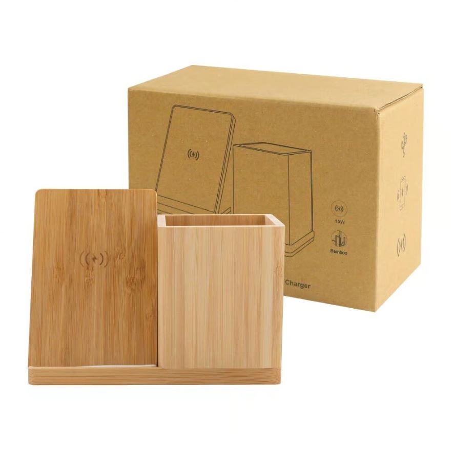 Bamboo Wireless Charging Pad