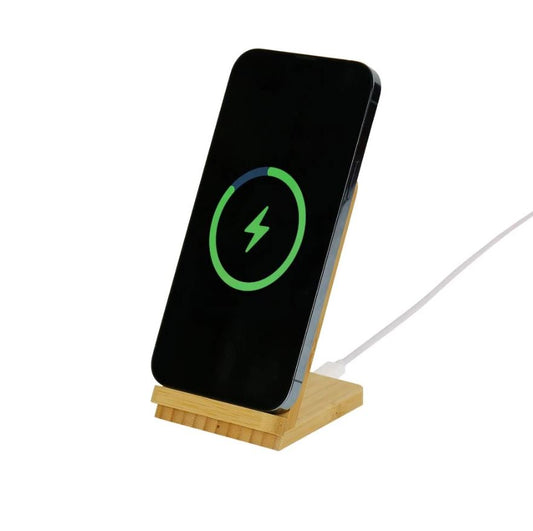 Bamboo Wireless Charging Stand
