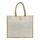 Jute Shopping Bags with Button