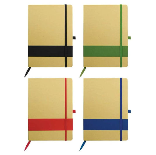 Notebook with Elastic Strap & Pen Holder