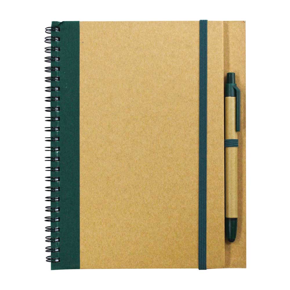 Cardboard Notebook with Pen