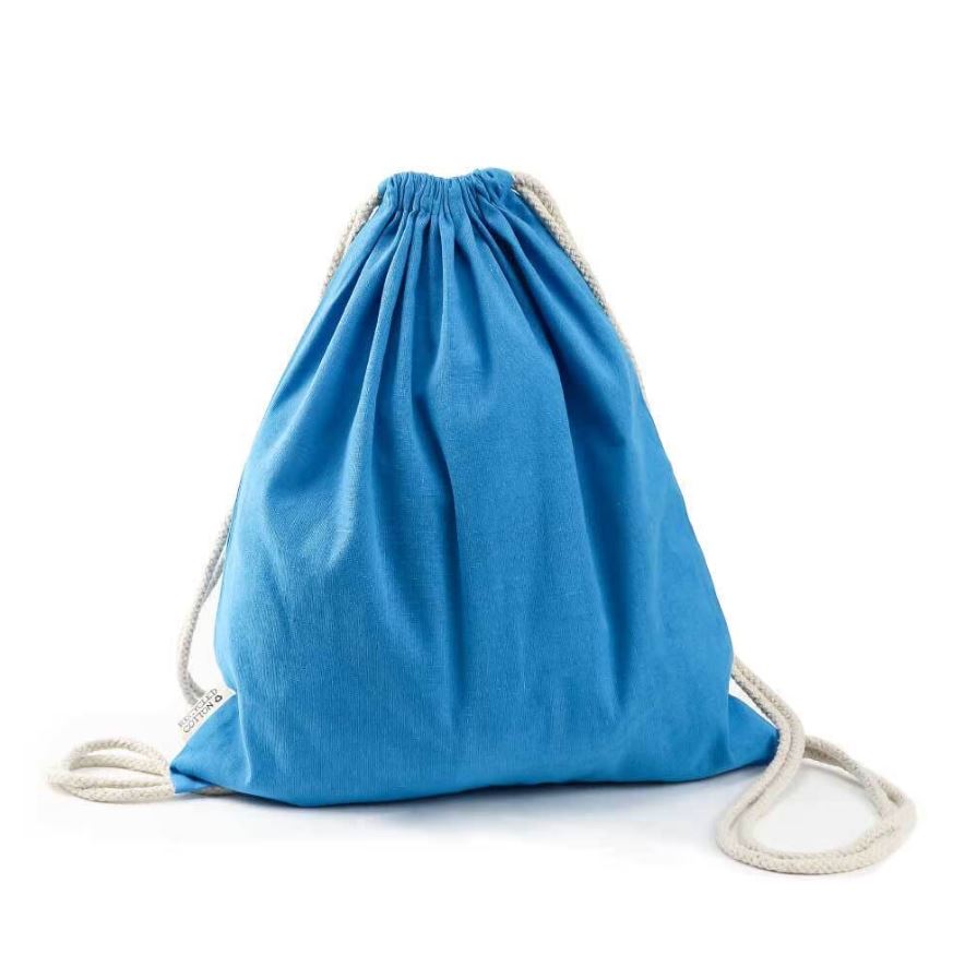 Recycled Cotton Drawstring Bags